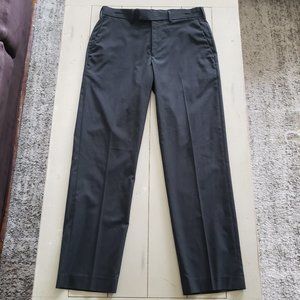 Mens Black Chino Dress Pants 30x30
